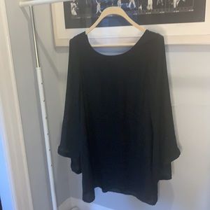 Show me your mumu dress with dramatic bell sleeve